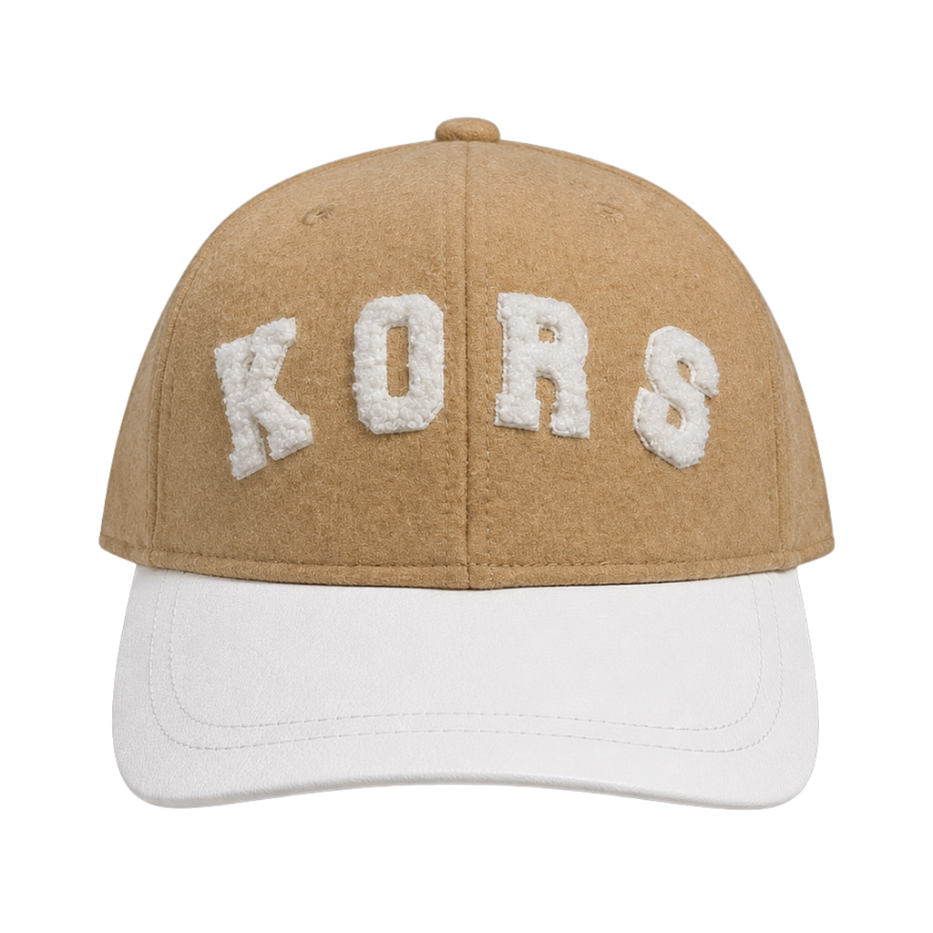 MICHAEL KORS KORS EMBROIDERED FLAT BRIM