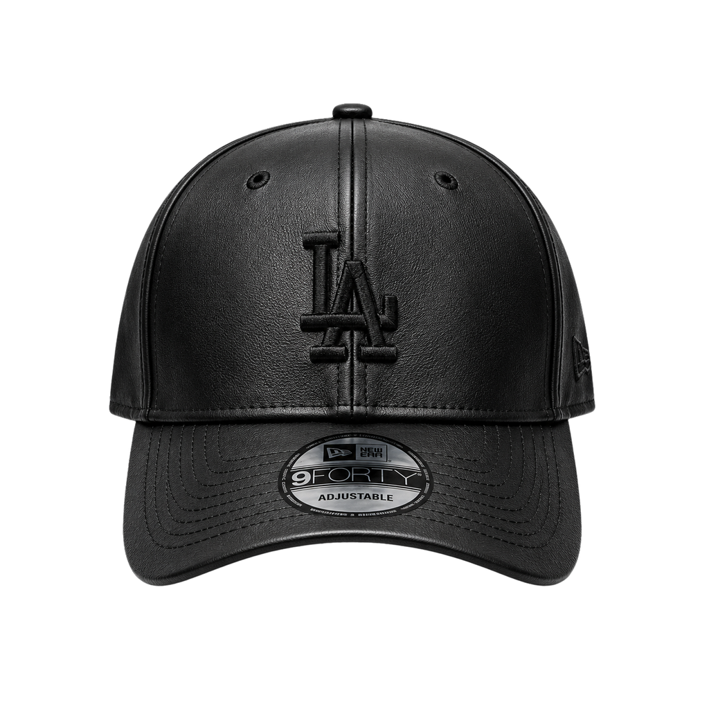 NEW ERA LOS ANGELES DODGERS MLB LEATHER 9FORTY M-CROWN