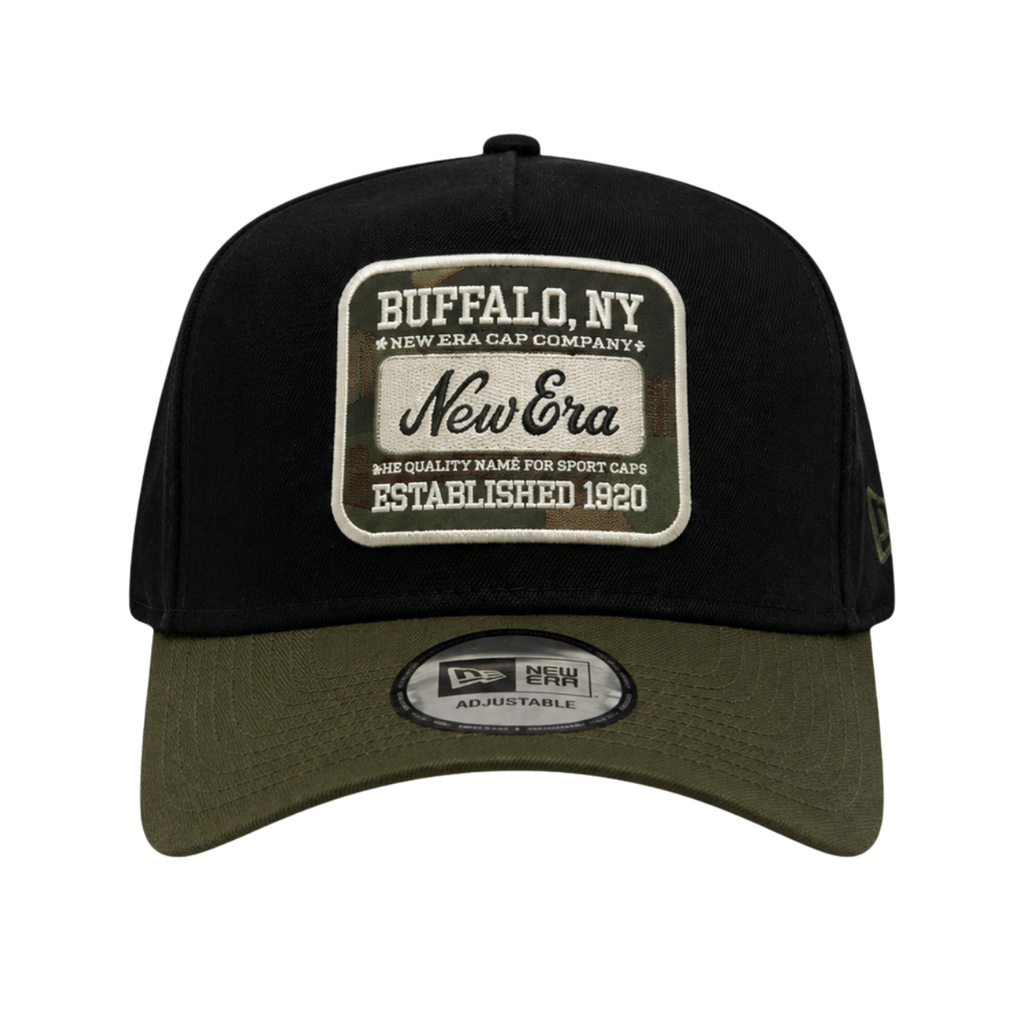 NEW ERA CAMO PATCH BLACK 9FORTY E-FRAM
