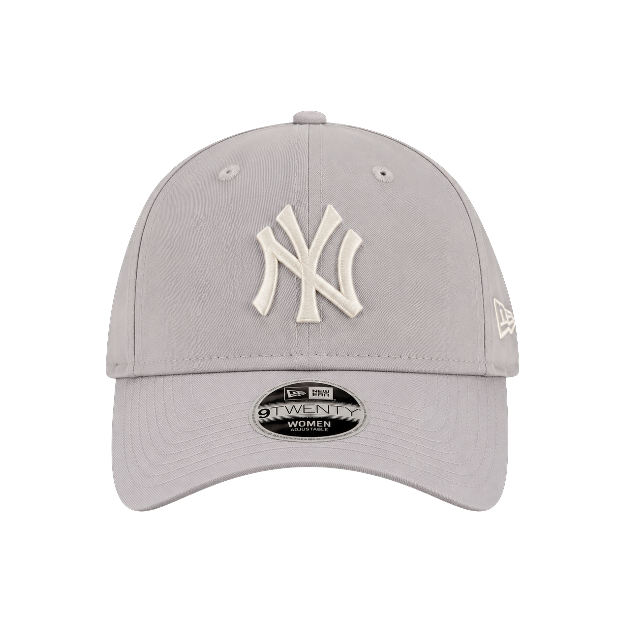 NEW ERA NEW YORK YANKEES WOMEN'S LEAGUE ESSENTIAL LIGHT GREY 9FORTY