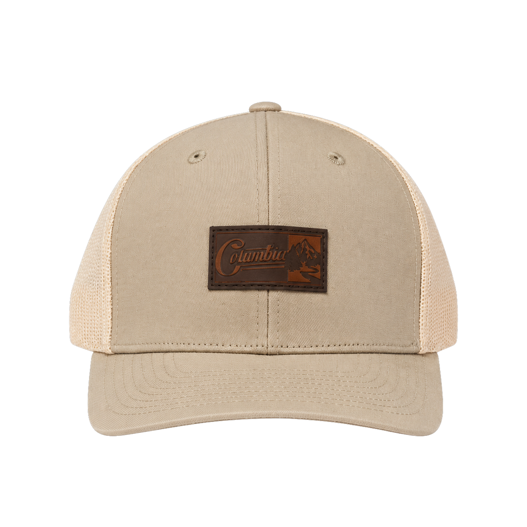 COLUMBIA PFG LEATHER PATCH MESH