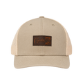 COLUMBIA PFG LEATHER PATCH MESH