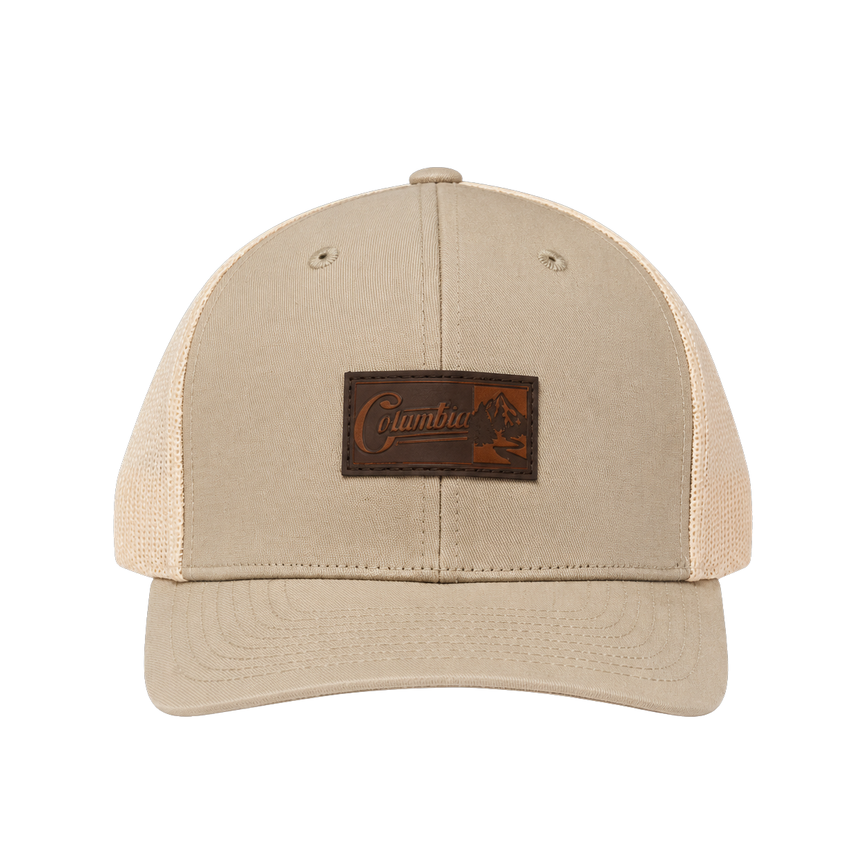 COLUMBIA PFG LEATHER PATCH MESH