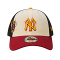 NEW ERA NEW YORK YANKEES CREAM BURGUNDY BLACK 9FORTY