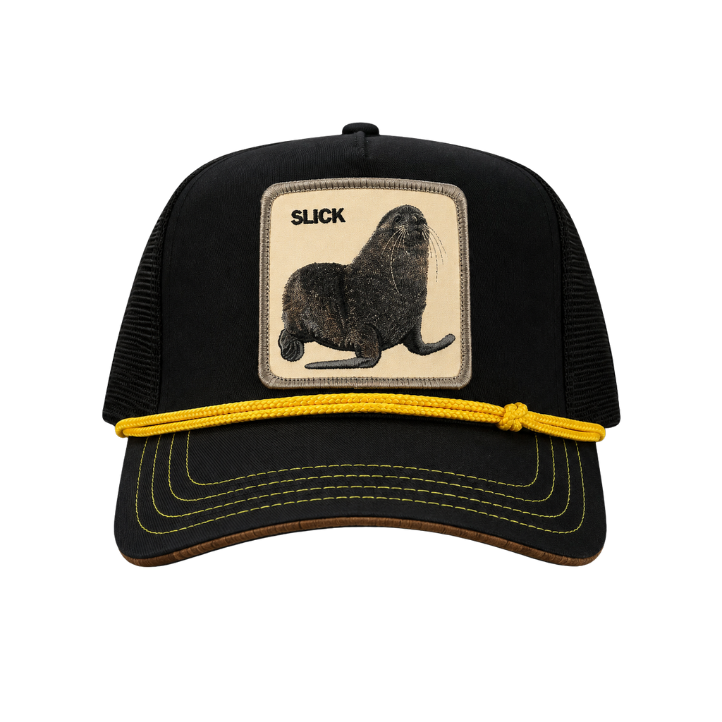 GOORIN BROS THE FARM "SLICK" WALRUS TRUCKER CAP