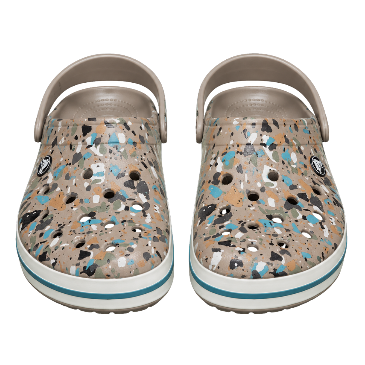 CROCS CROCBAND TERRAZZO PAINT SPLATTER CLOG