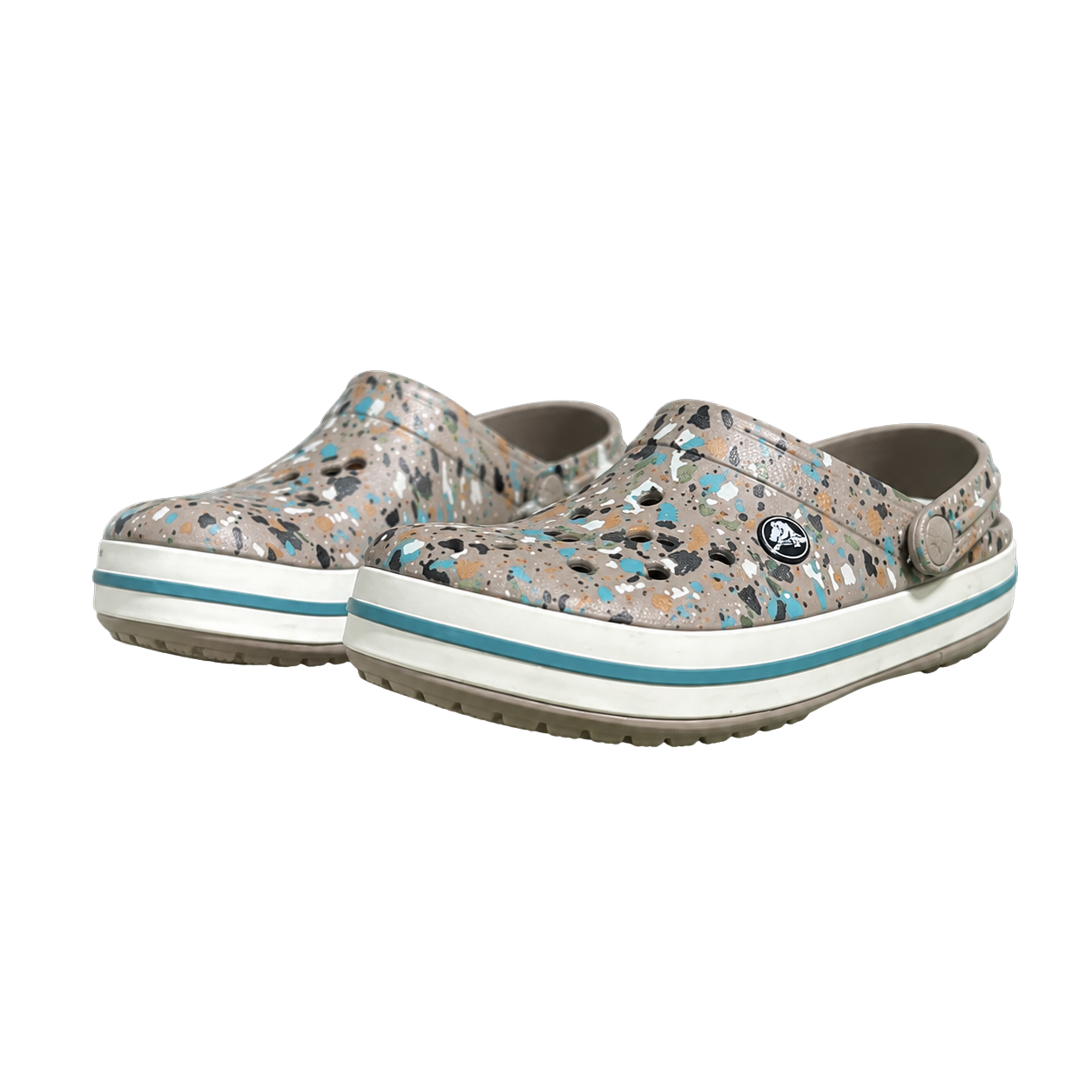 CROCS CROCBAND TERRAZZO PAINT SPLATTER CLOG