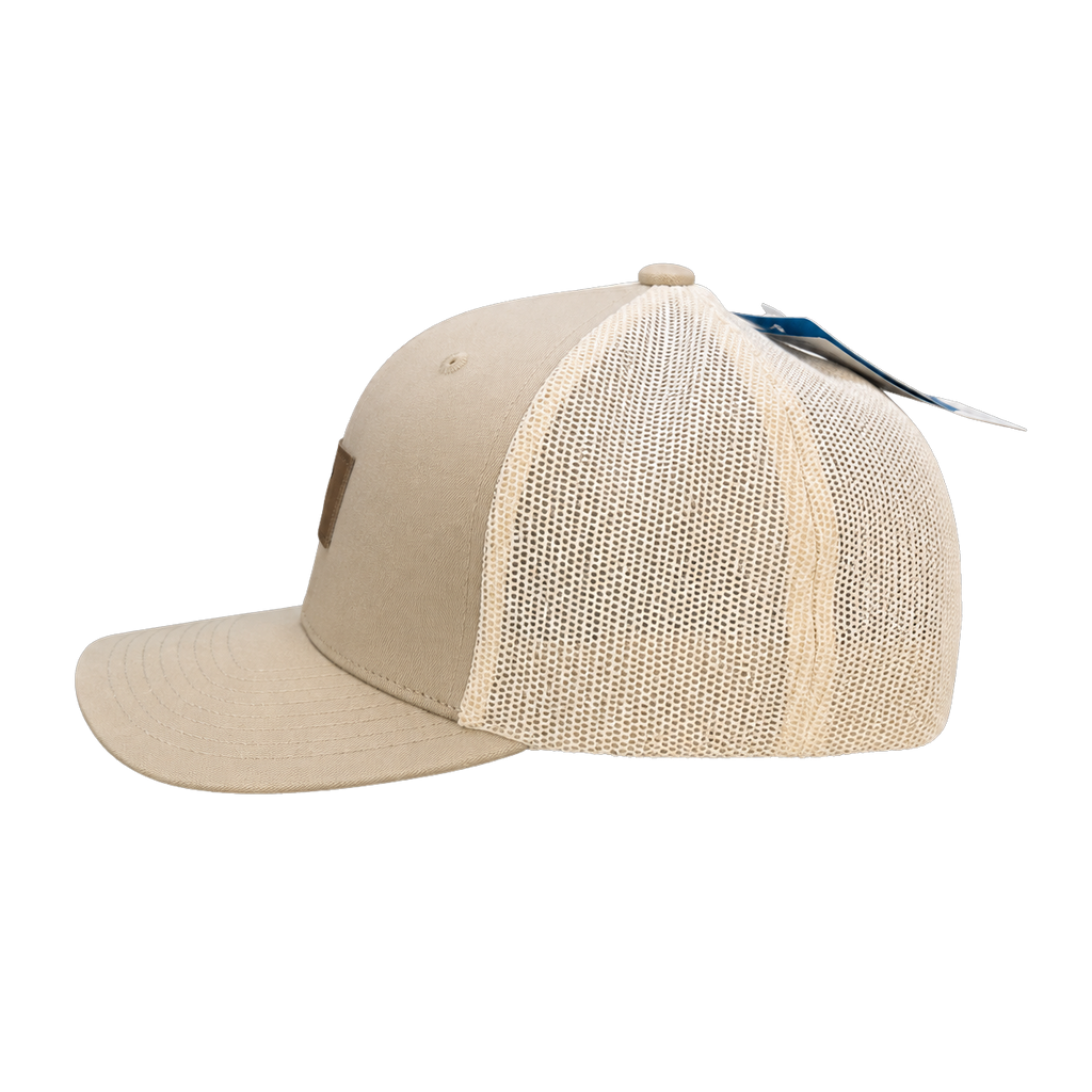 COLUMBIA PFG LEATHER PATCH MESH