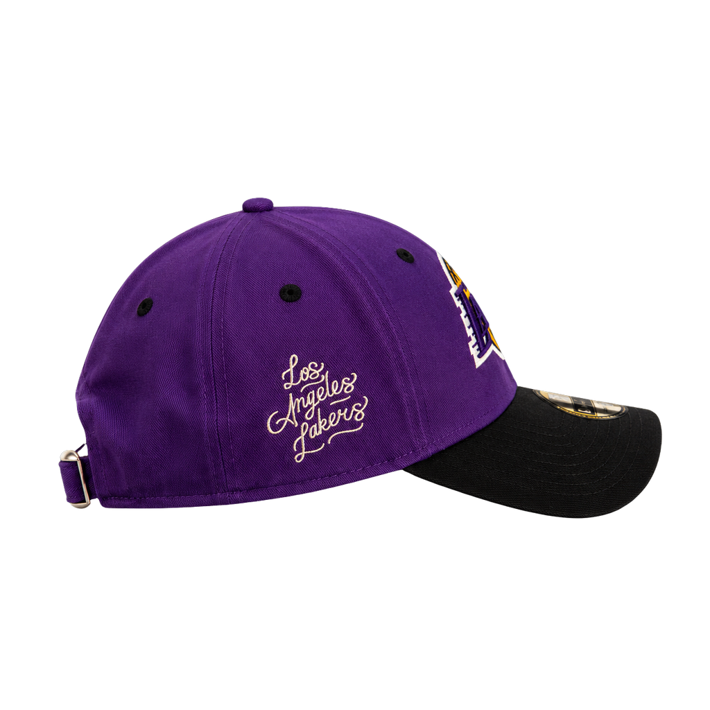 NEW ERA LOS ANGELES LAKERS THE LEAGUE PURPLE / BLACK 9FORTY