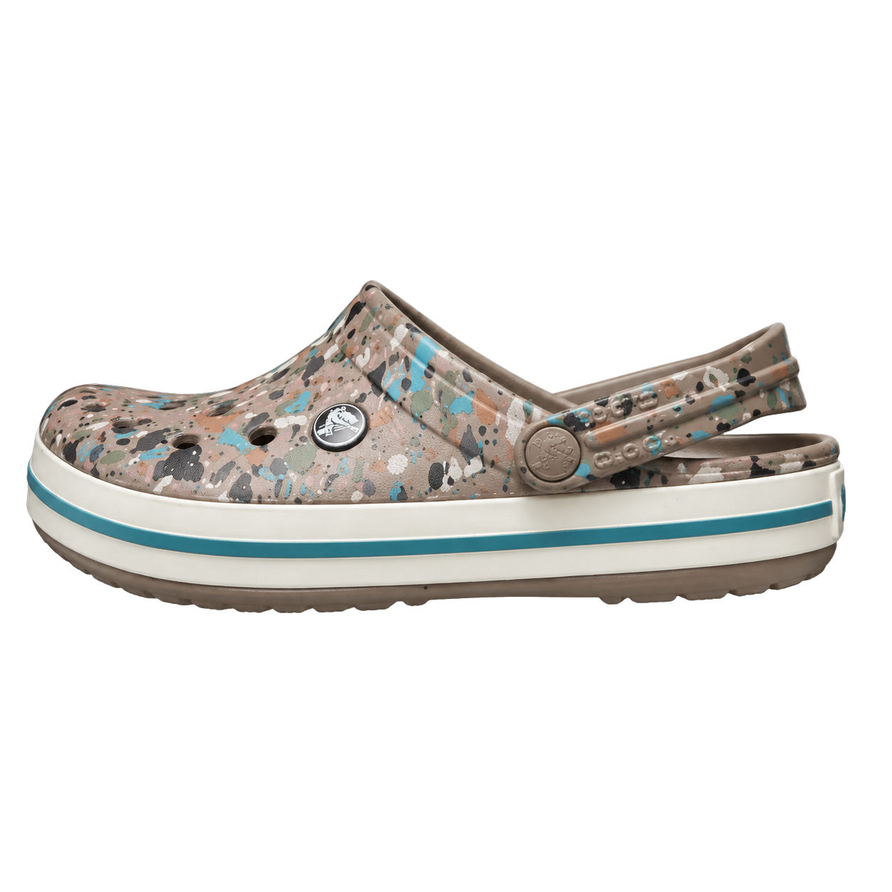 CROCS CROCBAND TERRAZZO PAINT SPLATTER CLOG