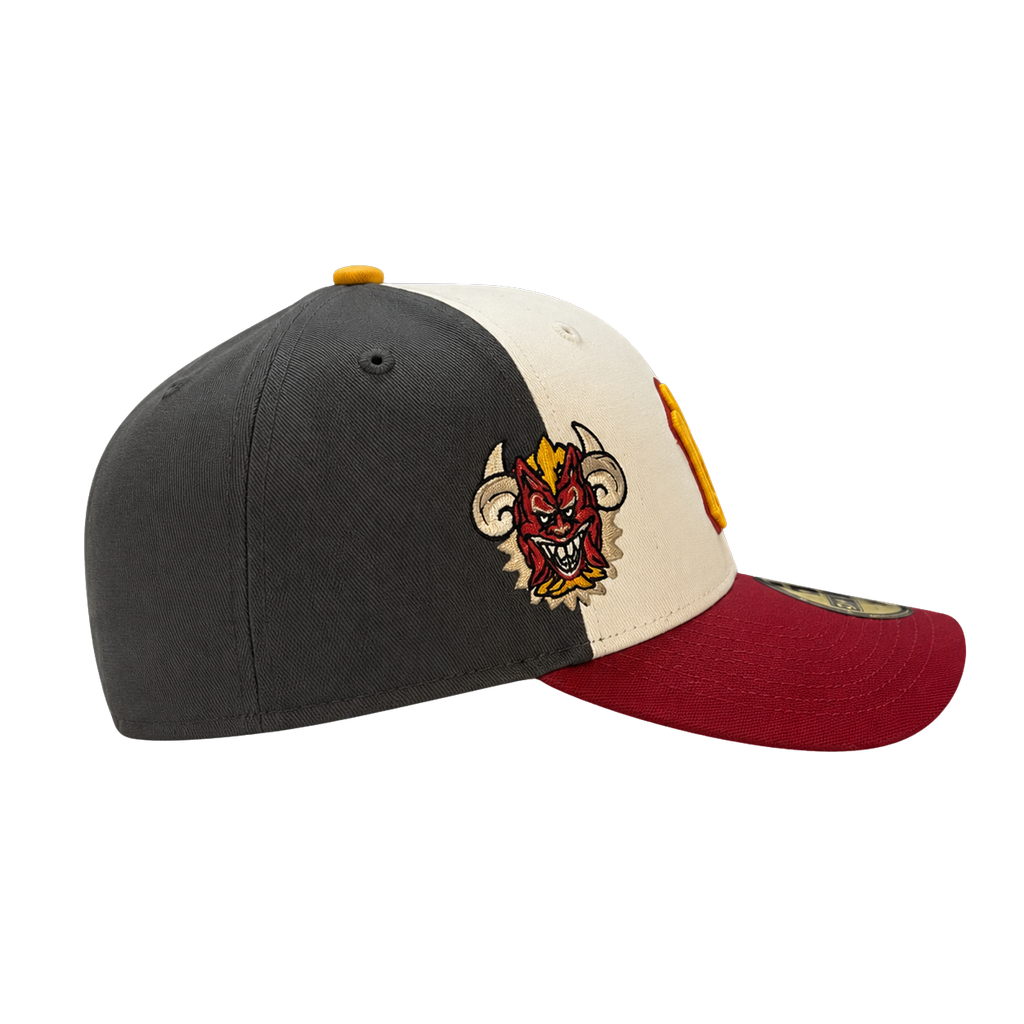 NEW ERA NEW YORK YANKEES CREAM BURGUNDY BLACK 9FORTY