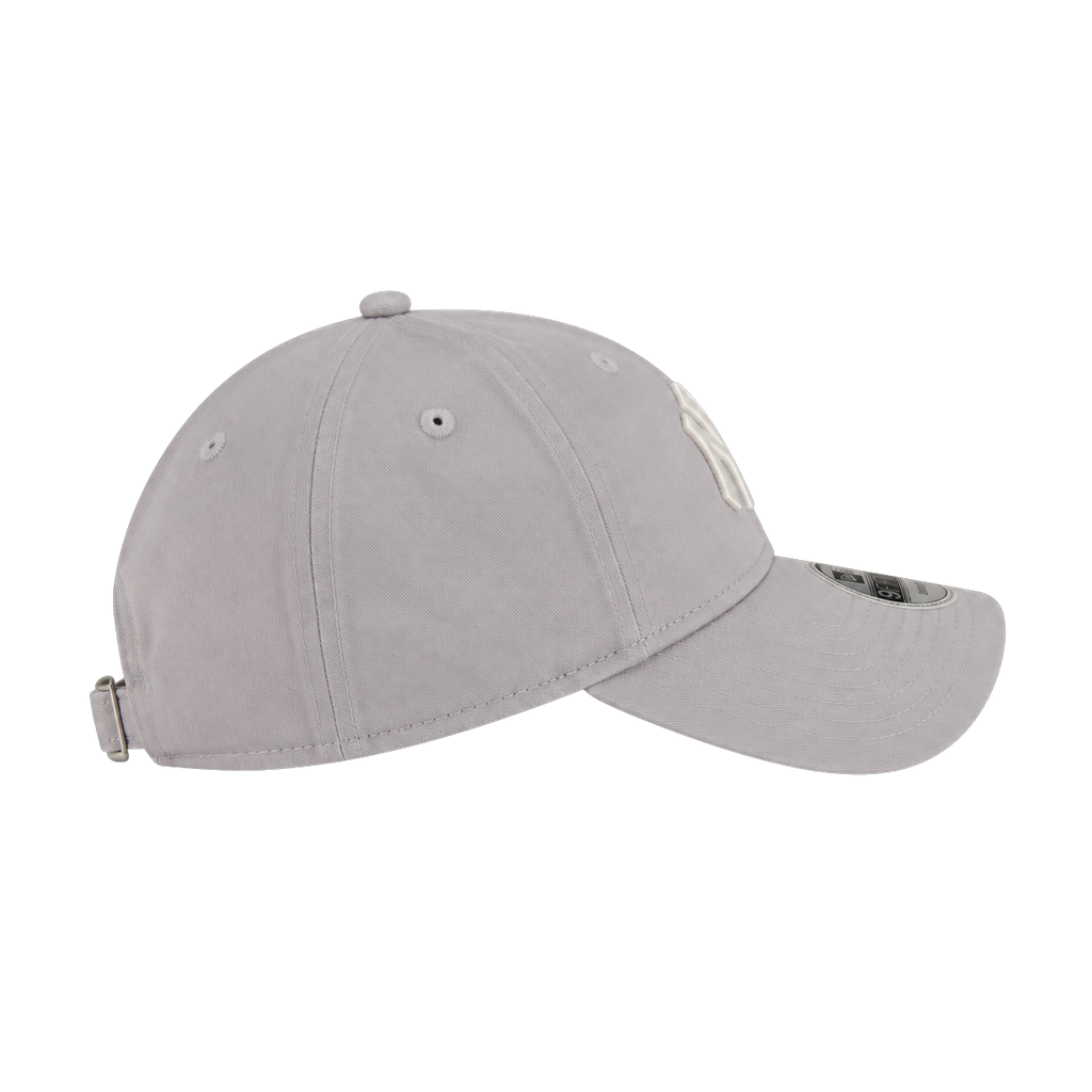 NEW ERA NEW YORK YANKEES WOMEN'S LEAGUE ESSENTIAL LIGHT GREY 9FORTY