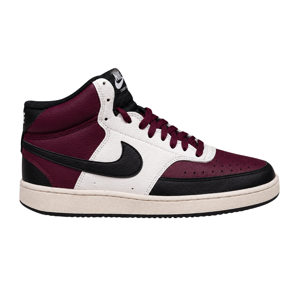 NIKE COURT VISION MID NEXT NATURE "DARK BEETROOT"