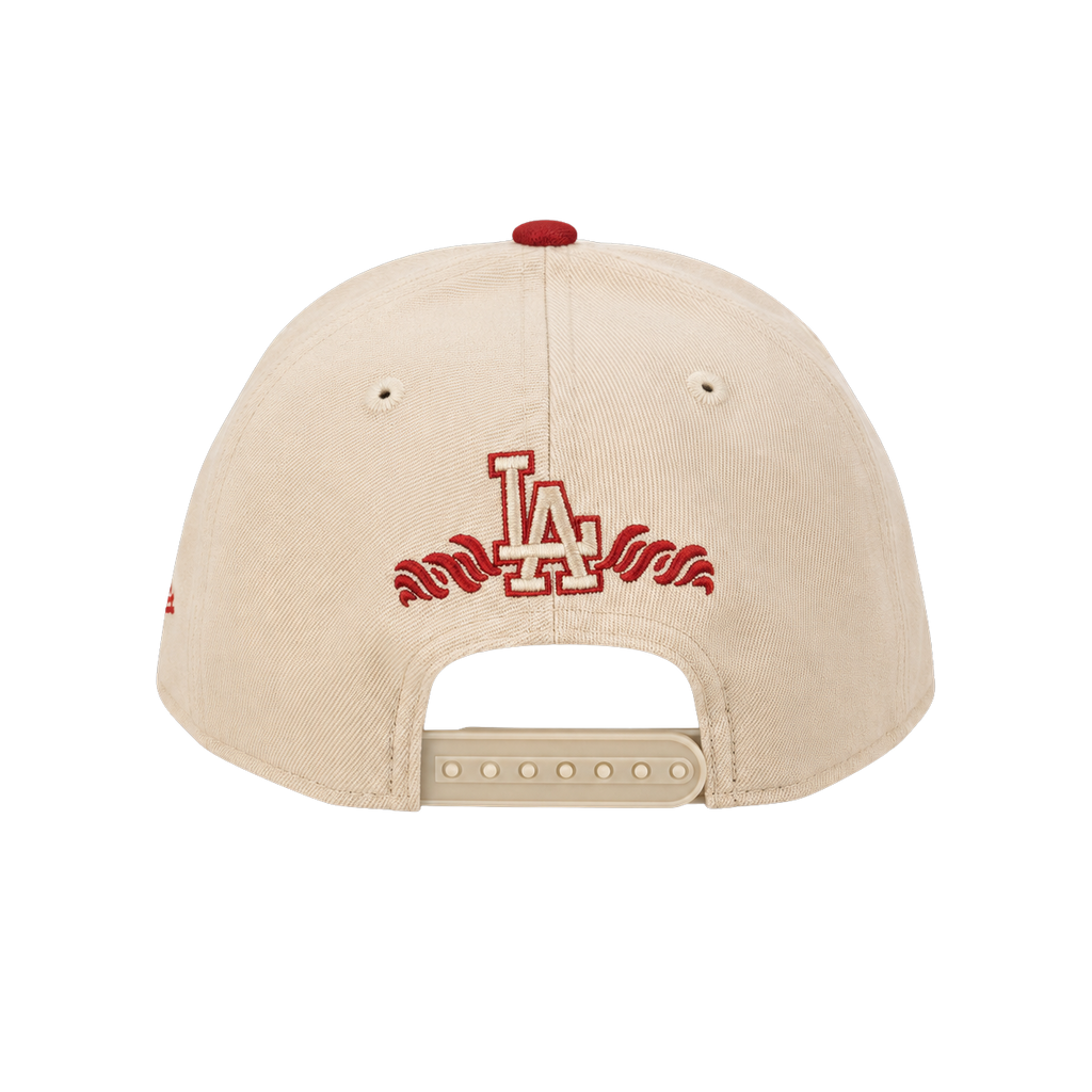 NEW ERA LOS ANGELES DODGERS CREAM BURGUNDY 9FORTY