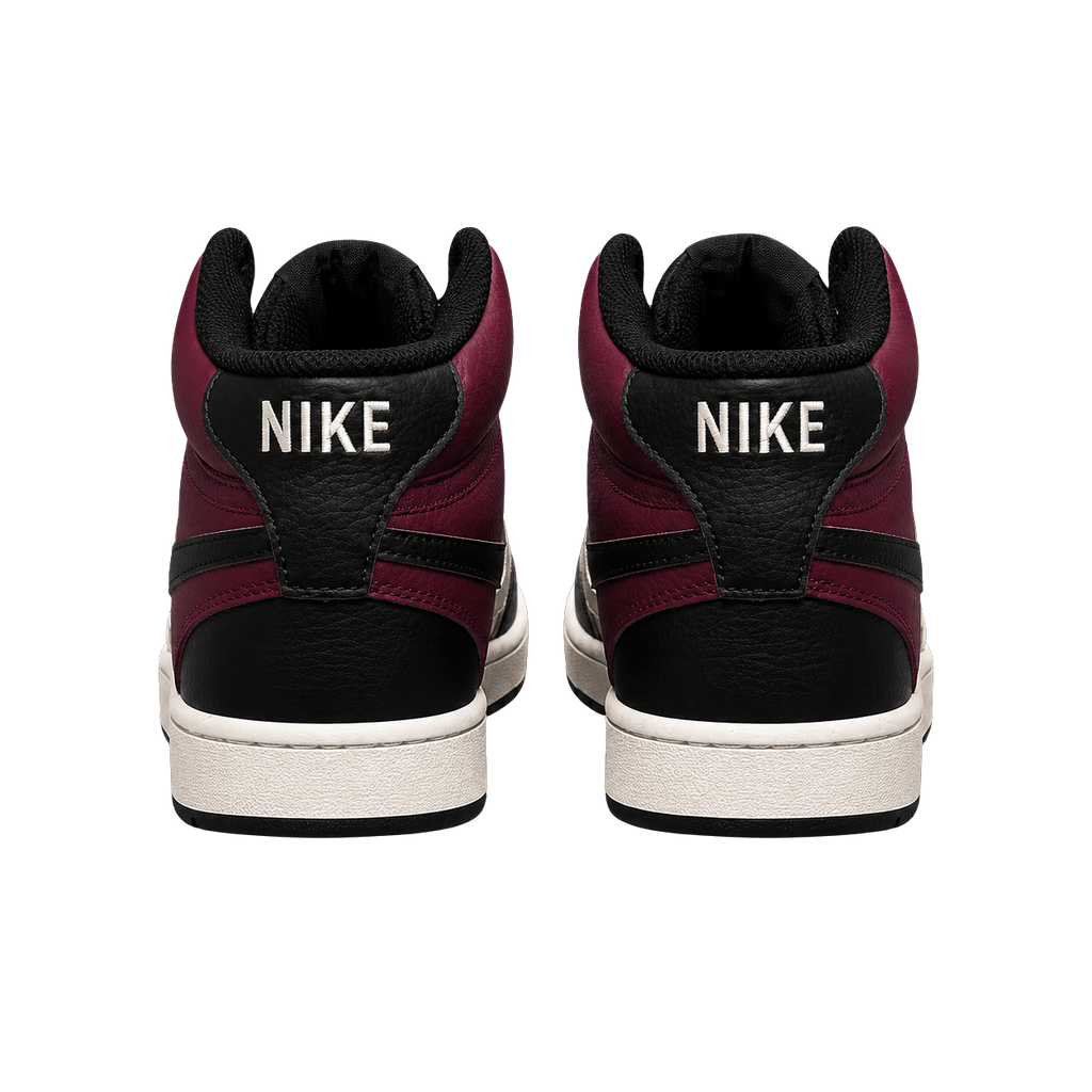 NIKE COURT VISION MID NEXT NATURE "DARK BEETROOT"