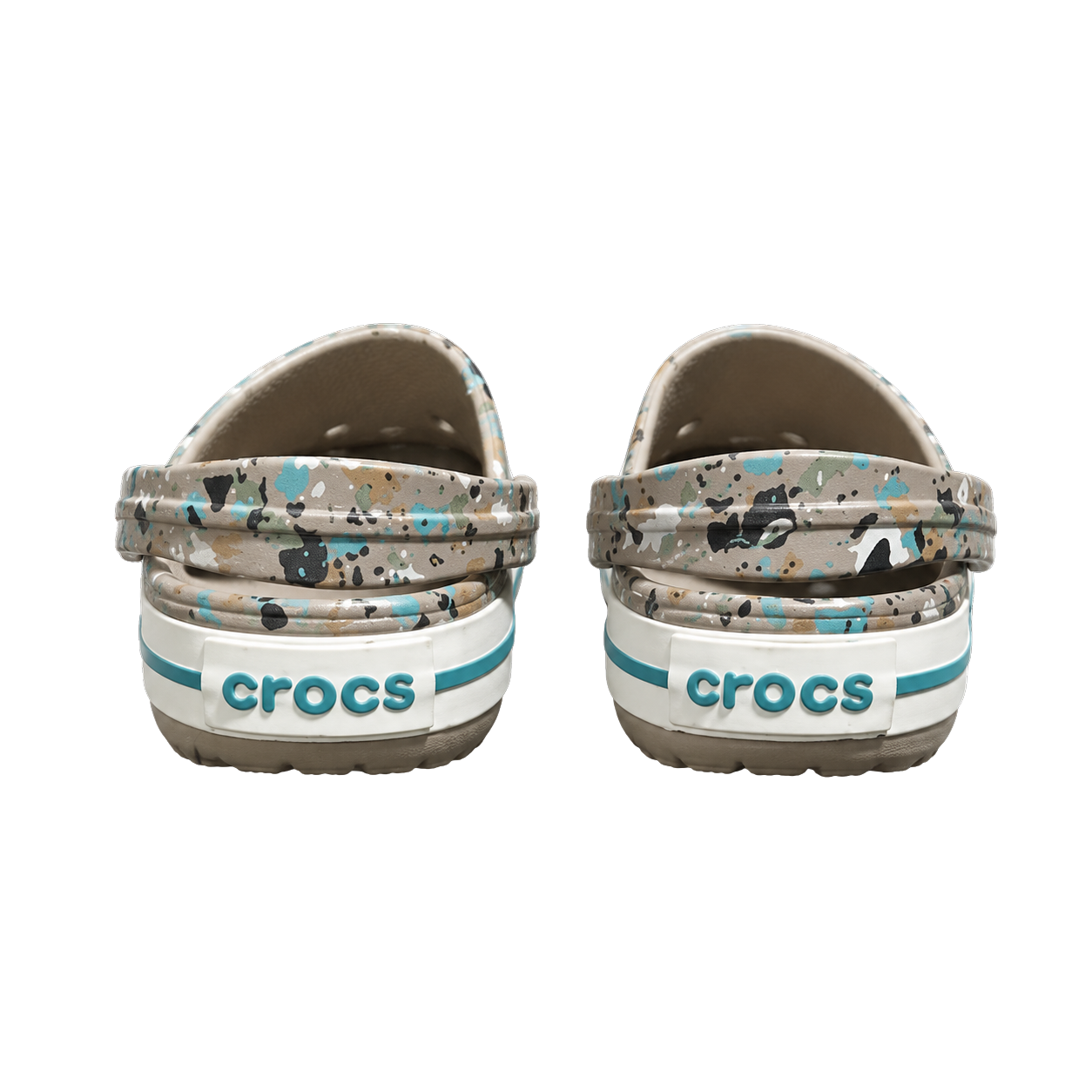 CROCS CROCBAND TERRAZZO PAINT SPLATTER CLOG