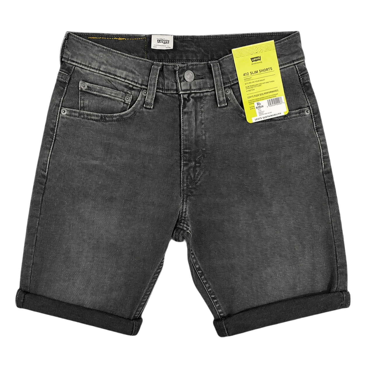 LEVI'S 412 SLIM SHORTS