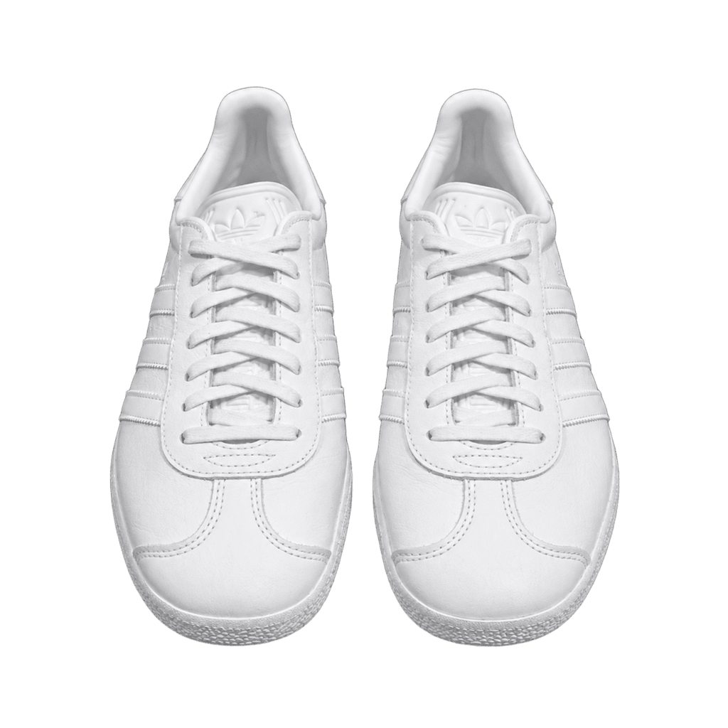 ADIDAS ORIGINALS GAZELLE LEATHER 'CLOUD WHITE'