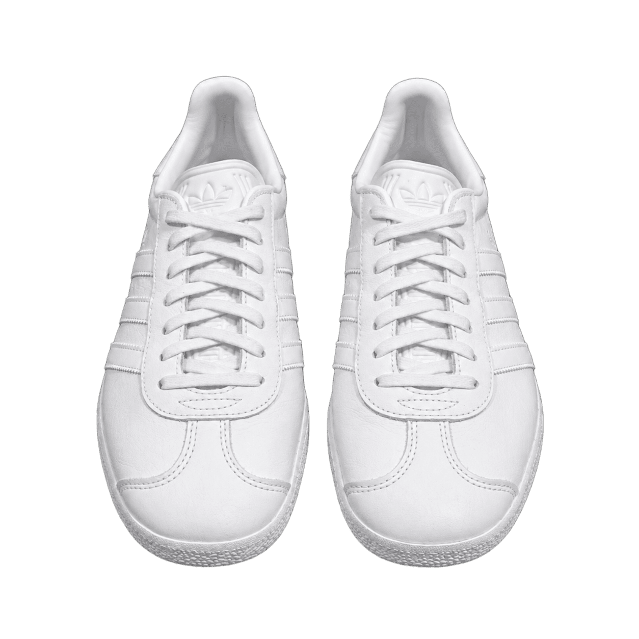 ADIDAS ORIGINALS GAZELLE LEATHER 'CLOUD WHITE'