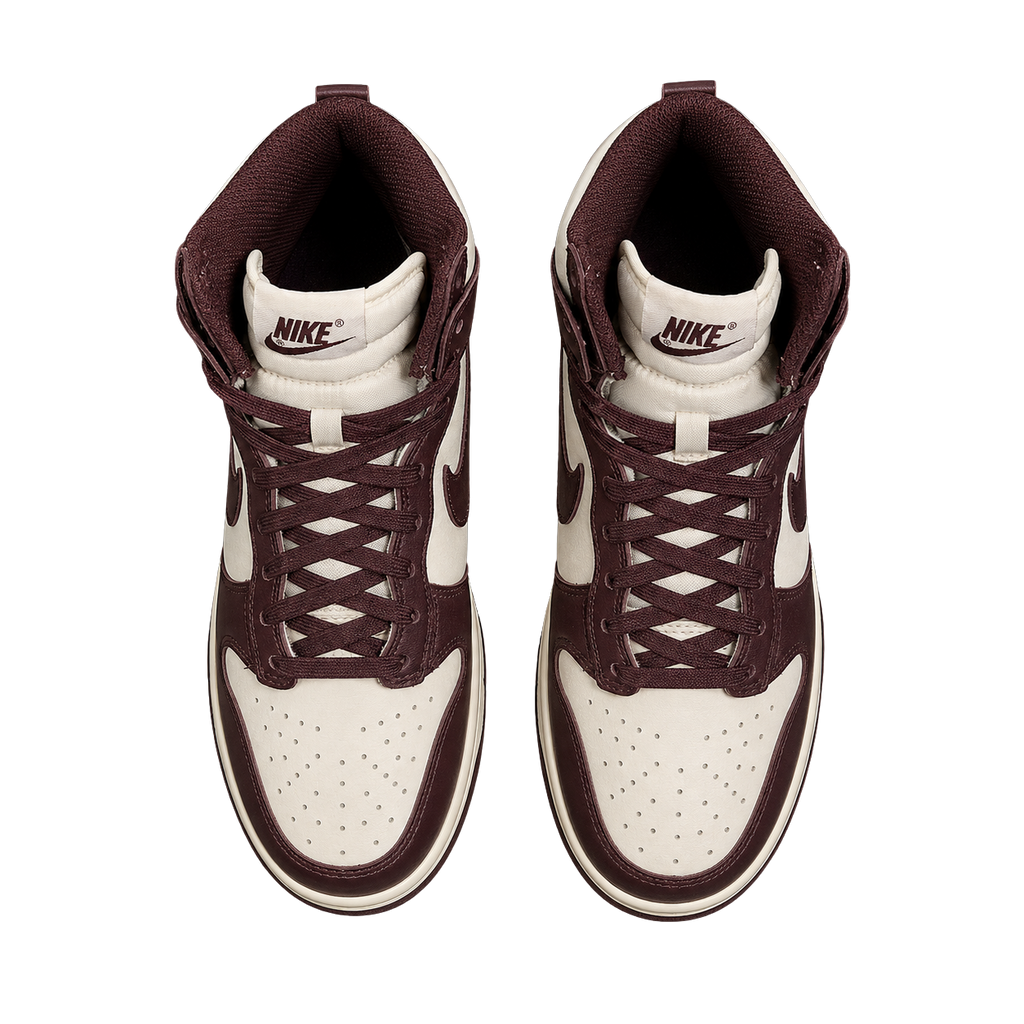 NIKE DUNK HIGH BURGUNDY CRUSH