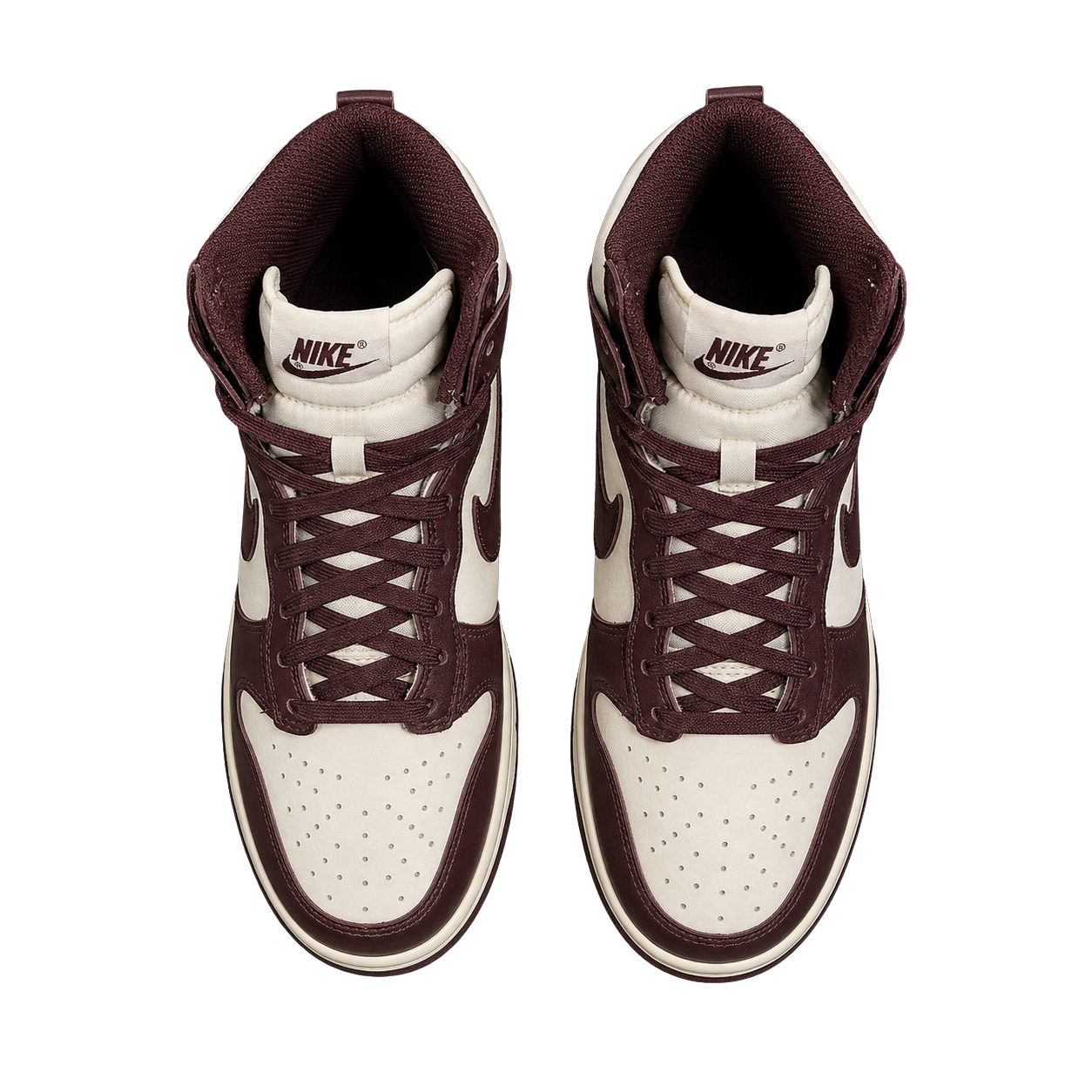 NIKE DUNK HIGH BURGUNDY CRUSH