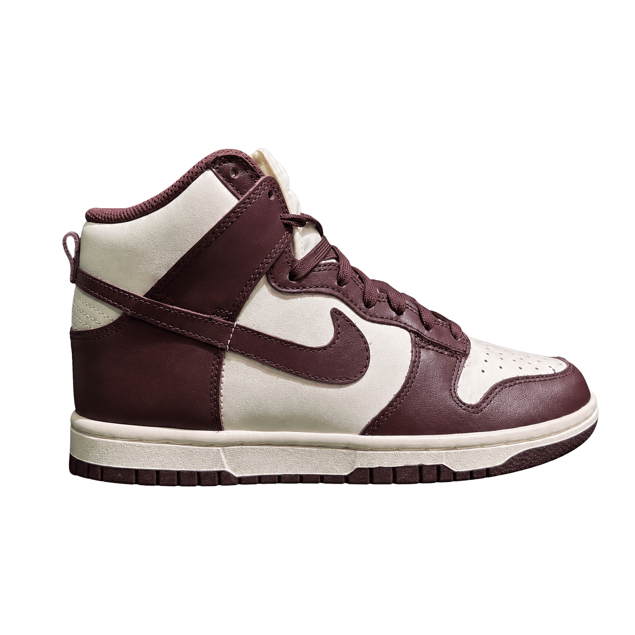 NIKE DUNK HIGH BURGUNDY CRUSH
