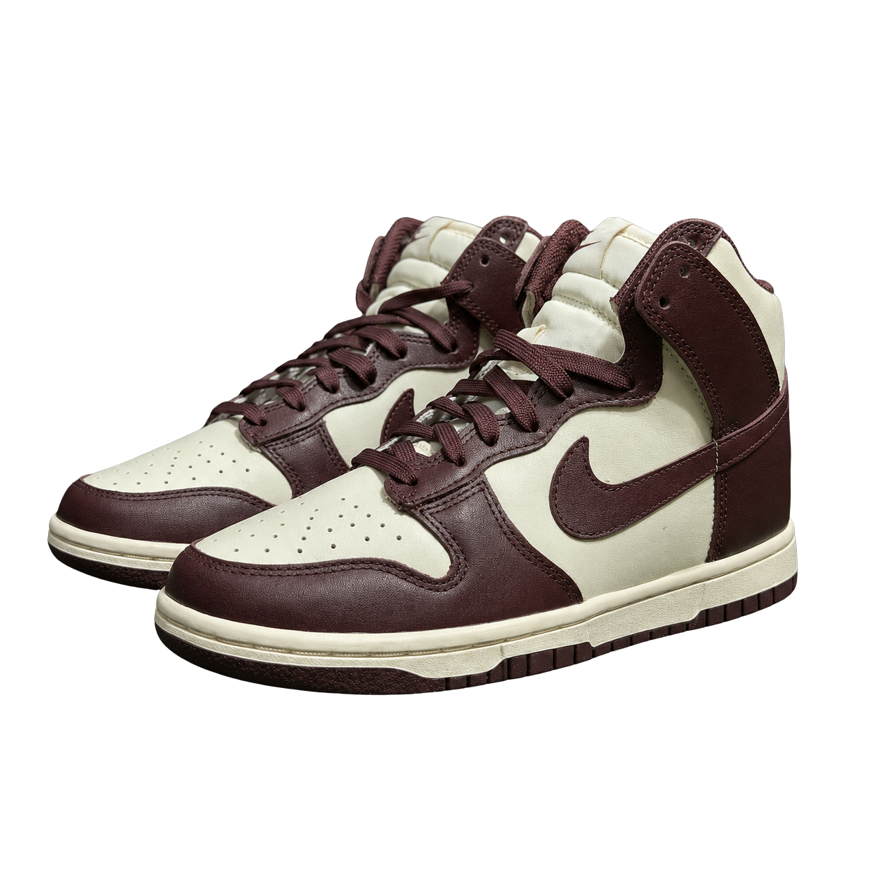NIKE DUNK HIGH BURGUNDY CRUSH