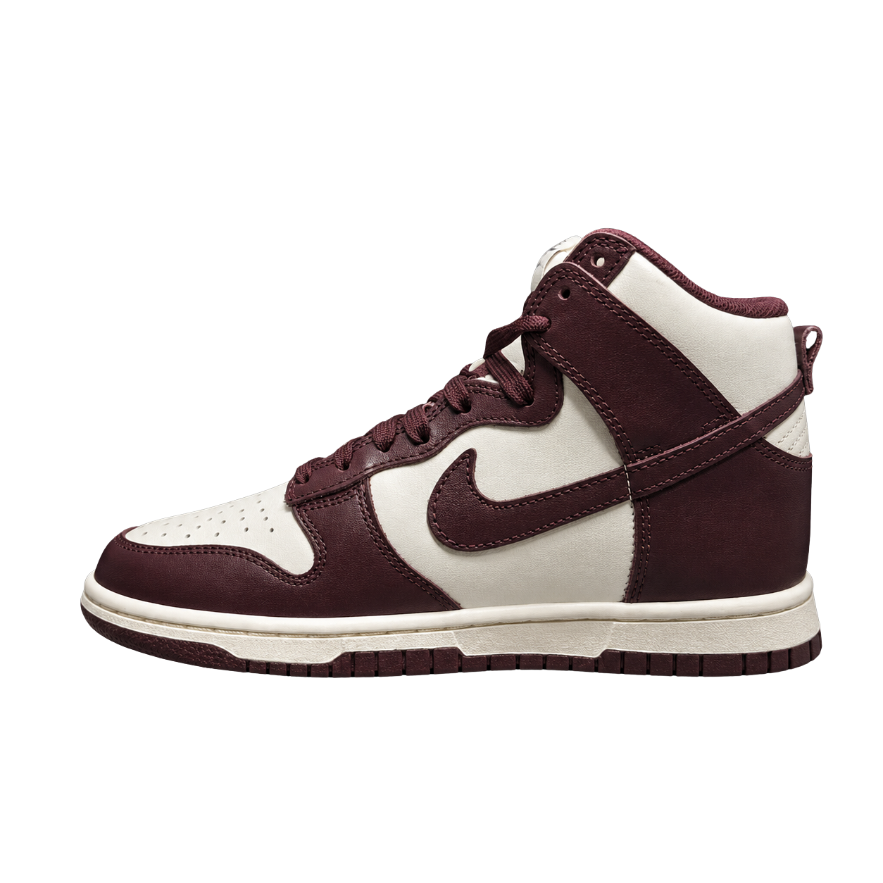 NIKE DUNK HIGH BURGUNDY CRUSH