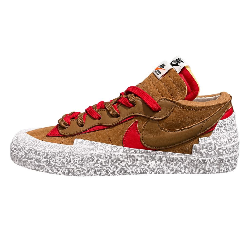 NIKE BLAZER LOW x SACAI "BRITISH TAN"