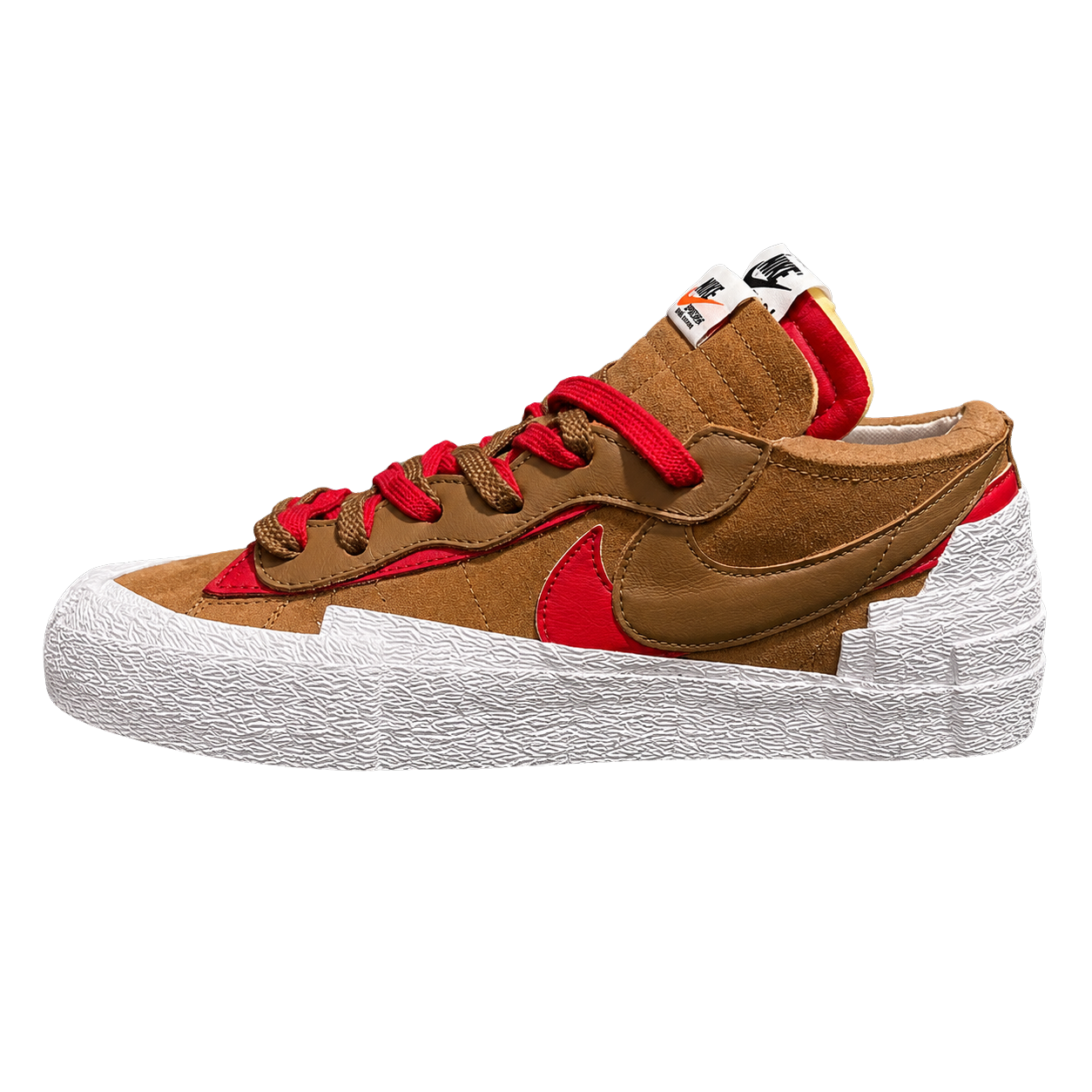 NIKE BLAZER LOW x SACAI "BRITISH TAN"