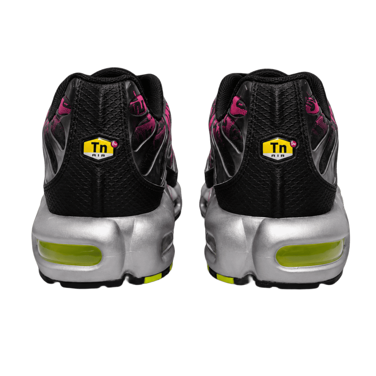 NIKE AIR MAX PLUS "BLACK UNIVERSITY GOLD VIOTECH"