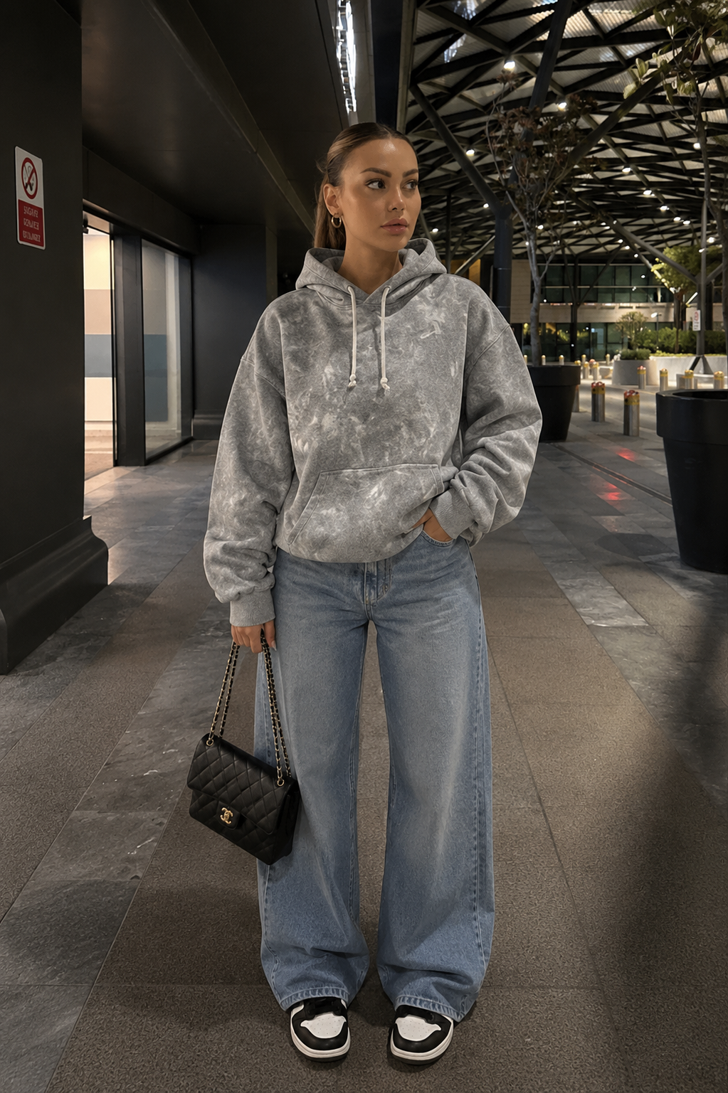 NIKE ICON CLASH TIE-DYE HOODIE